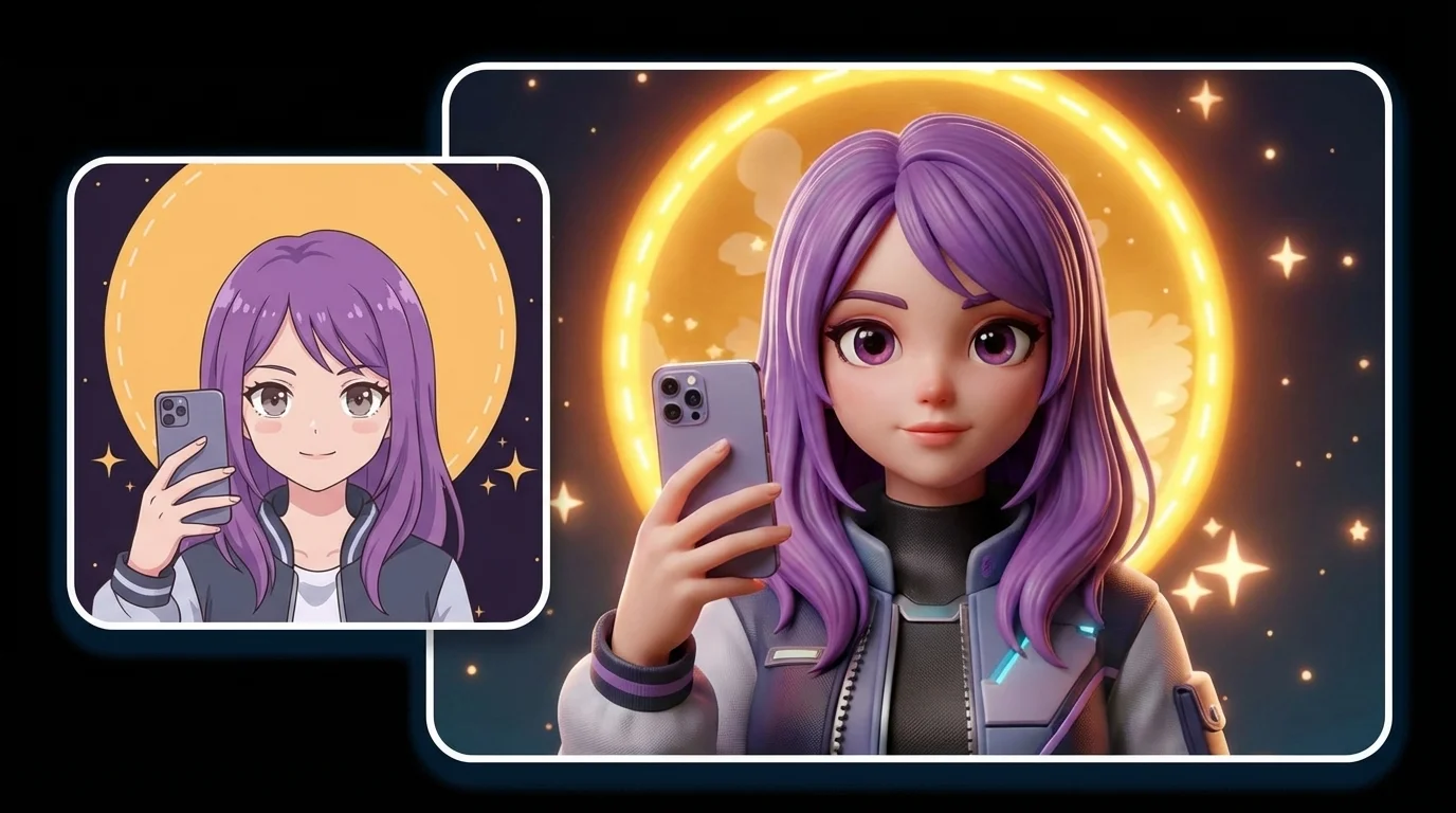 Crea avatares 3D a partir de fotos 2D