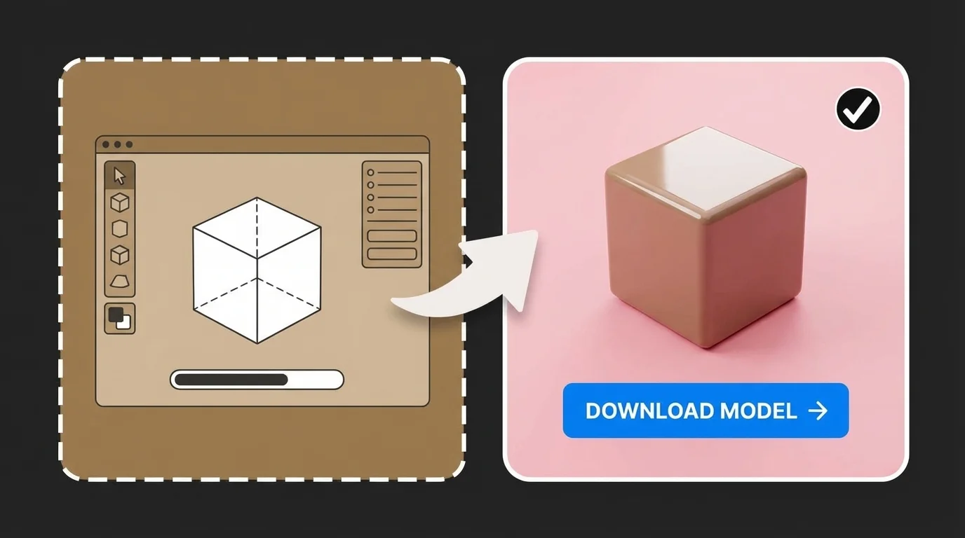 Descarga tu primera creación 3D